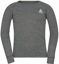 Лонгслив детский Odlo Active Warm Eco Steel Grey Melange