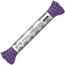 Паракорд Cord 275 Мини 10м световозвращающий Purple