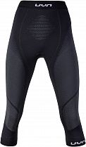 Кальсоны женские UYN 3/4 Multisport Ambityon Uw Medium Blackboard/Anthracite/White