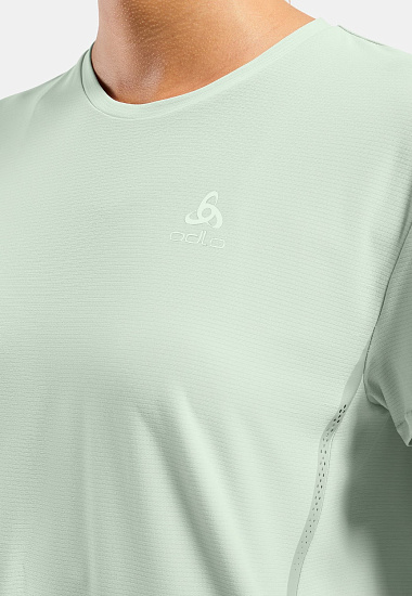 Футболка женская Odlo Zeroweight Chill-Tec Crew Neck SS Ambrosia - Фото 3 большая